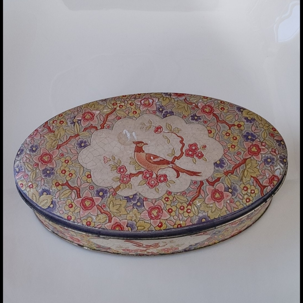 Rare Belgian D.B.F Biscuit Tint Box